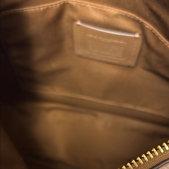 Coach Tan Leather Hobo Bag - Picture 4 of 13